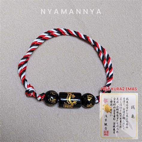 Jual Gelang Tridatu Tibet Naga Emas Mantra Khas Bali Original Shopee