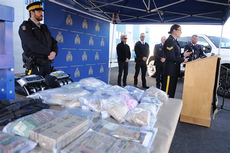 5m In Drugs Weapons Seized In Lower Mainland Bust Chilliwack Rcmp