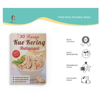 Jual Buku Resep Kue 30 Resep Kue Kering Anti Gagal Demedia Pustaka