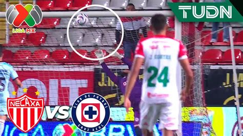 ATAJADA DE GUDIÑO Se salva La Máquina Necaxa 0 0 Cruz Azul