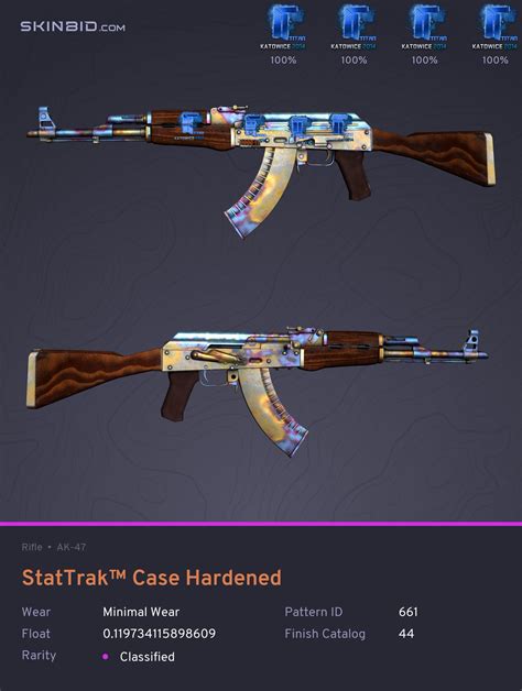 Steam Community Ak Case Hardened Bs Blue Off