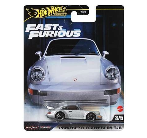 日版 Hot Wheels Premium 合金車 The Fast and the Furious Porsche Carrera RS