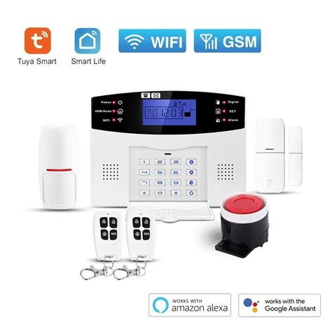 Sistema De Alarma Inteligente Para El Hogar Kit Antirrobo Con Pantalla