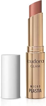 Review Eudora Batom Nude Rosado Glam Microplastia Adoro Maquiagem