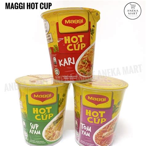 Maggie Cup Kari Ayam Dan Tomyam Shopee Malaysia