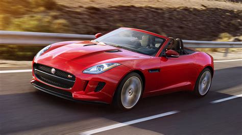 2015, Jaguar, F type, S, Red, Cars, Roof, Supercars, Road, Speed ...