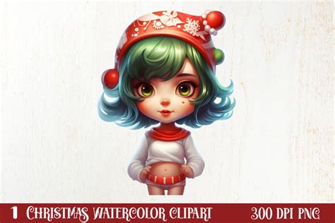 Cute Christmas Set Sublimation Clipart Cute Christmas Clipa