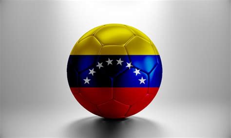 Bola De Futebol D Bandeira Do Pa S Venezuela Bola De Futebol