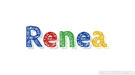 Renea Logo | Free Name Design Tool from Flaming Text