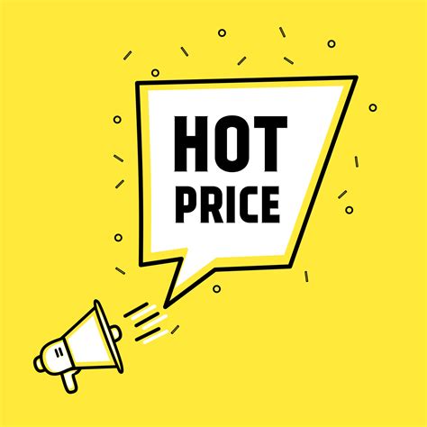 Speech Bubble Icon Hot Price Banner Flat Vector 16623328 Vector Art At Vecteezy