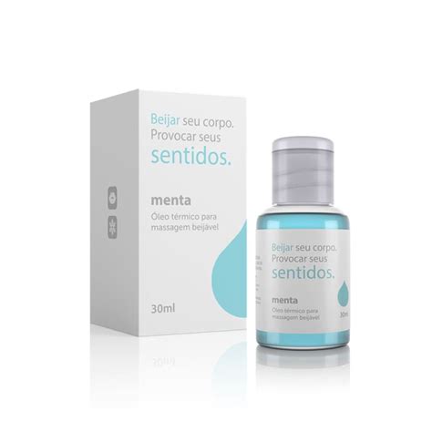 Óleo para Massagem Beijável A Sós Sentidos Função Hot Menta 30ml Beleza na Web