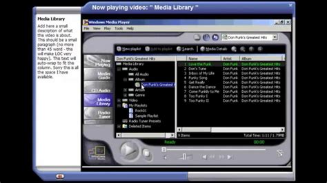 Windows Media Player 9 Series For Xp