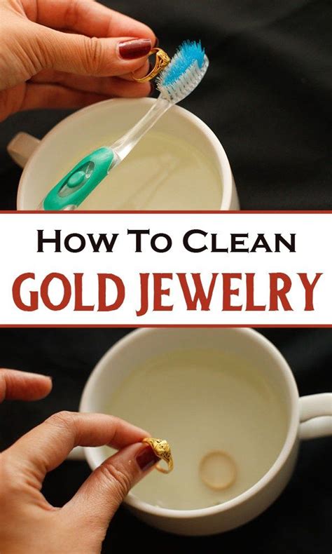 How To Clean Gold Jewelry Cleaningisfun Cleaning Jewelry How To