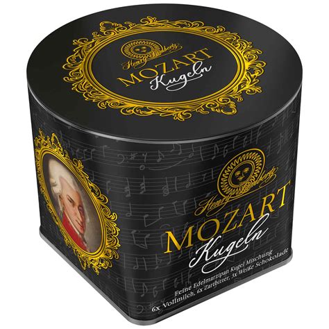 Henry Lambertz Моцарт шоколадови топки в метална кутия 300гр ...