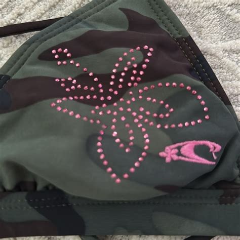 O Neill Swim Oneill Army Print Bikini Size Small Poshmark