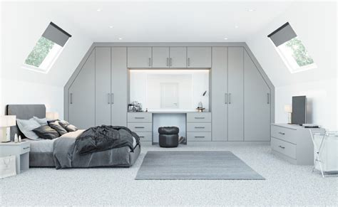 Grey Fitted Wardrobes A Versatile And Popular Colour