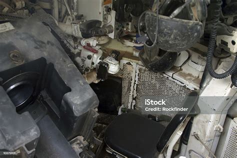 Tank Interior Stock Photo - Download Image Now - Seat, Vehicle Seat, Armored Tank - iStock