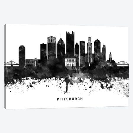 Pittsburgh Skyline Canvas Print by WallDecorAddict | iCanvas