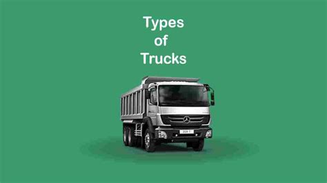 30 Different Types of Trucks: Explore World's Various Truck Type - www.mechstudies.com