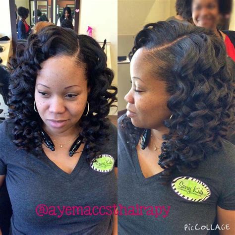 15 Sensational Wand Curls Black Hairstyles