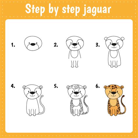 easy to draw jaguar