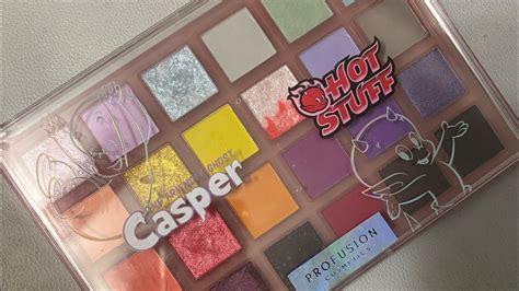 Profusion Cosmetics X Casper Hot Stuff Palette YouTube