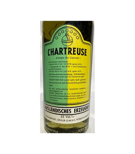 Chartreuse Verte Export Allemagne Voiron Cl