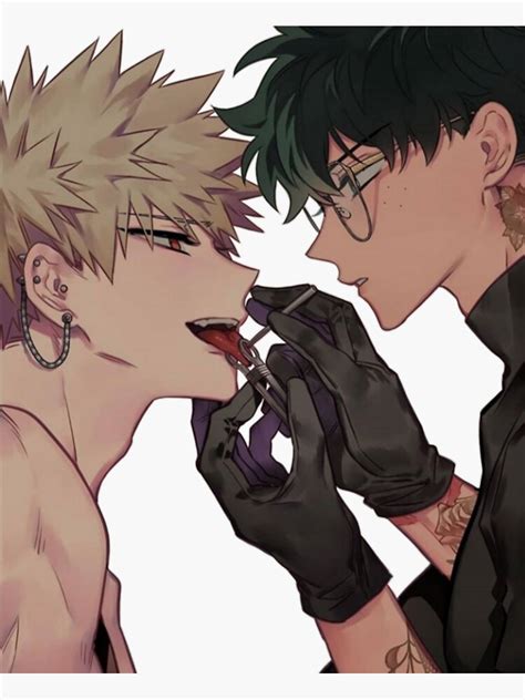 Hot Bakudeku My Hero Academia Sticker For Sale By ValentinaGraphs Redbubble