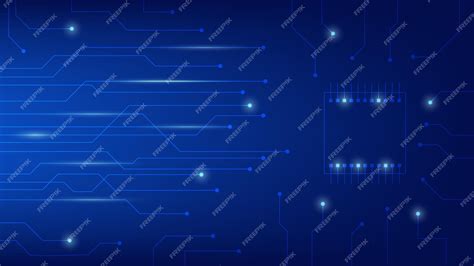 Высокотехнологичная цифровая плата ai pad и электрические линии ...