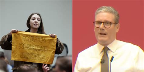 Keir Starmer's Labour manifesto speech disrupted by furious heckler ...
