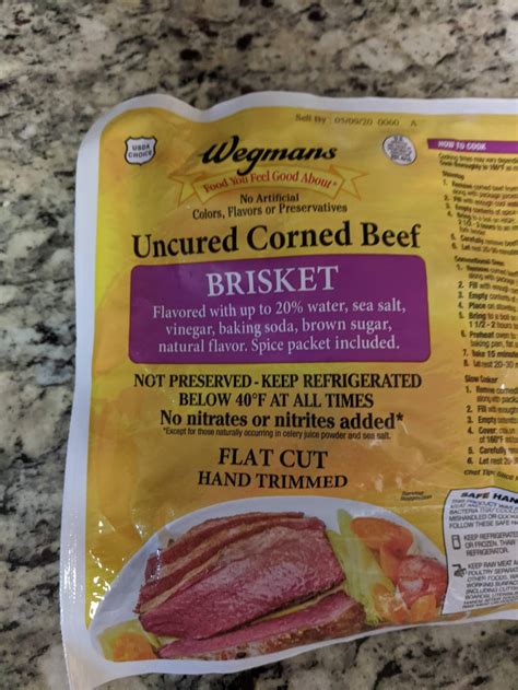 Wife Picked Up Uncured Corned Beef By Accident Do I Smoke It Like Pastrami Or Treat It Like