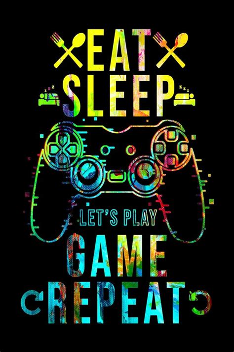 Gaming Room Decor Printed on Canvas Boys Bedroom Decor / Wall - Etsy ...