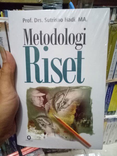 Jual ORIGINAL Buku Metodologi Riset Karangan Prof Drs Sutrisno Hadi MA