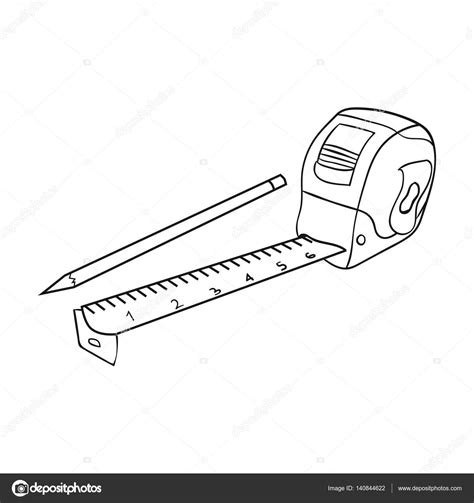 Tape Measure Drawing At Explore Collection Of Tape