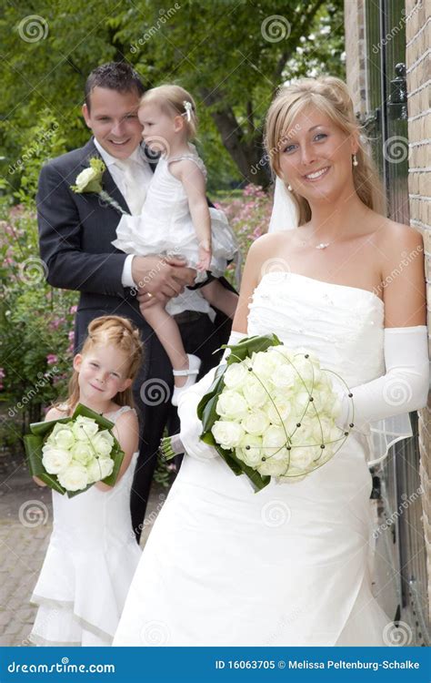newly weds stock image image   bridesmaid