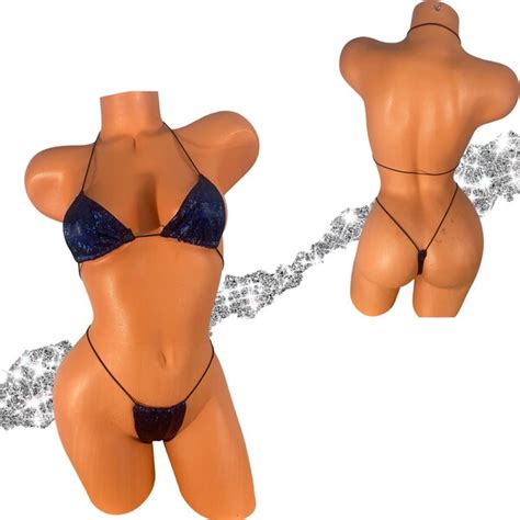 Micro Extreme String Bikini Etsy