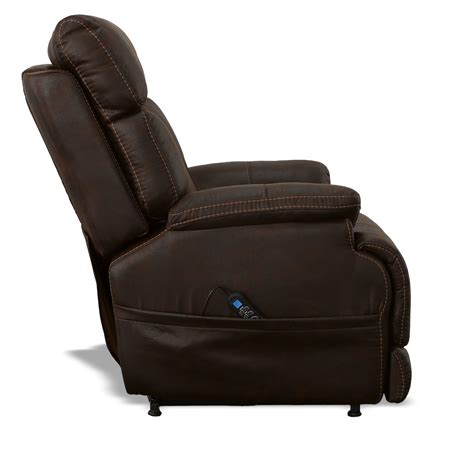 Flexsteel Latitudes Clive 1594 55ph 374 70 Transitional Power Lift Recliner With Power Headrest