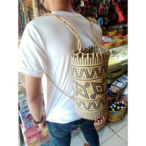 Jual Tas Besar Anjat Ransel Khas Dayak Kalimantan Shopee Indonesia