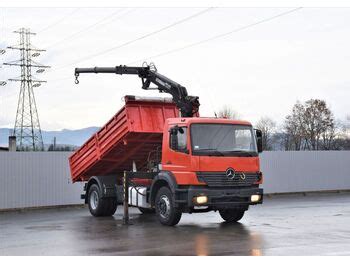 Vente De Mercedes Benz Actros Kipper M Kran Funk Topzustand