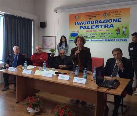 Inaugurata La Palestra Del Liceo Pitagora Di Rende Cosenza Post