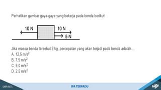 Bab 1 Gaya Dan Gerak Pptx Fisika Kelas 8 PPT