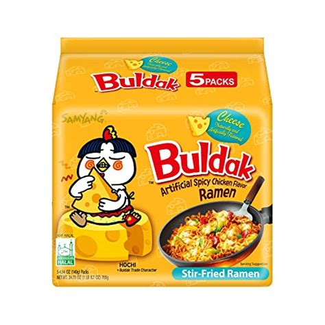 Get Samyang Buldak Jjajang Korean Spicy Hot Chicken Stir Fried Noodles 4 94oz Pack Of 5 Buldak