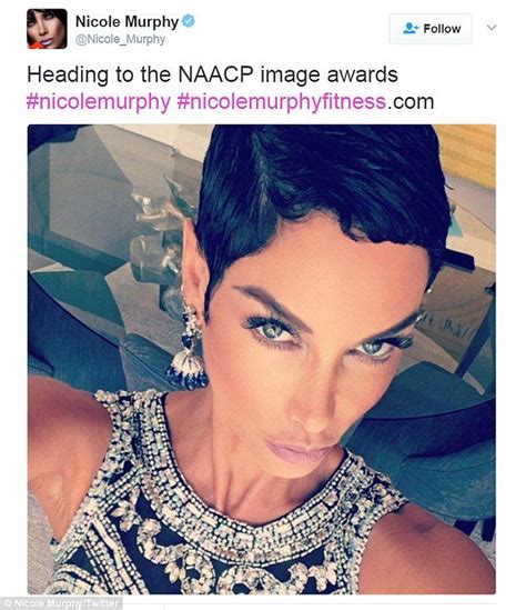 Nicole Murphy Shows Off Hour Glass Figure At Naacp Image Awards Nicole Murphy Nicole Murphy