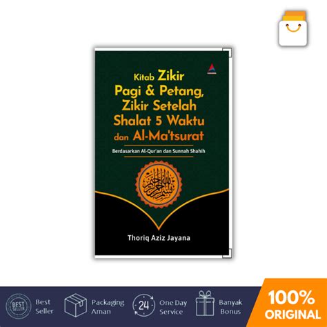 Jual Buku Kitab Zikir Pagi And Petang Zikir Setelah Shalat 5 Waktu Dan