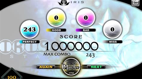 Cytus Chapter 2 Iris Easy Million Master TP 100 YouTube