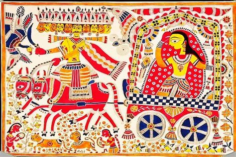 Sita Devi | Madhubani painting, Madhubani art, Painting