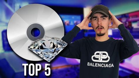 LES 5 RAPPEURS QUI ONT LE PLUS DE SINGLE DE DIAMANT TOP 5 YouTube