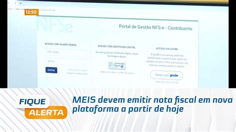 MEIS Devem Emitir Nota Fiscal Em Nova Plataforma A Partir De Hoje YouTube