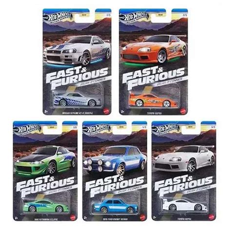 Jual Hot Wheels Silver Series Fast And Furious Brian O Conner HNR88 939H Original FREE