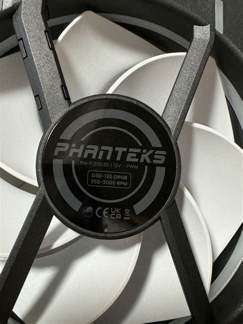 Вентилятор для корпуса PHANTEKS D30 DRGB Black Regular PH-F120D30_DRGB ...